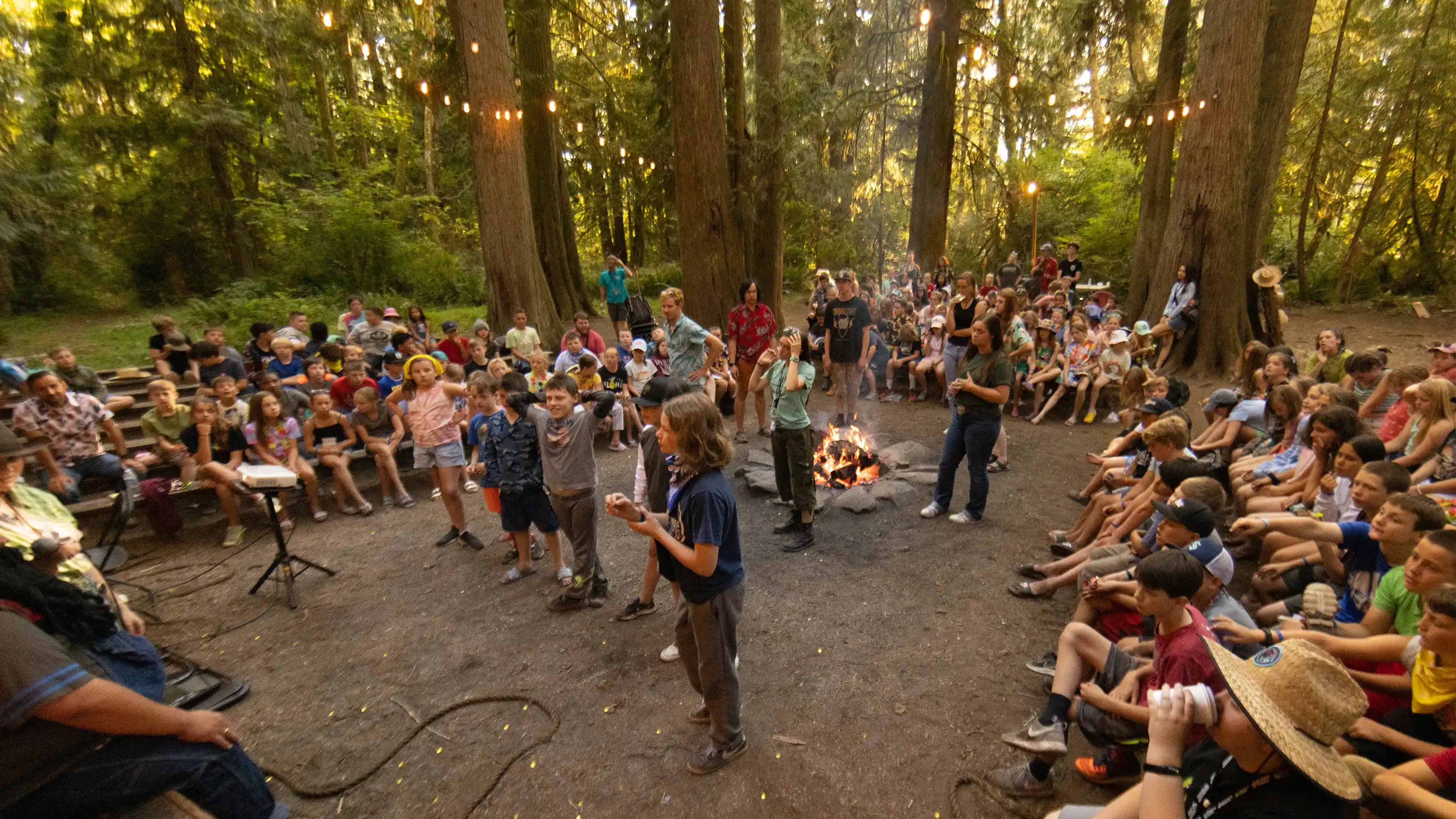 CRISTA Camps Military Camp - Military Campers Fireside