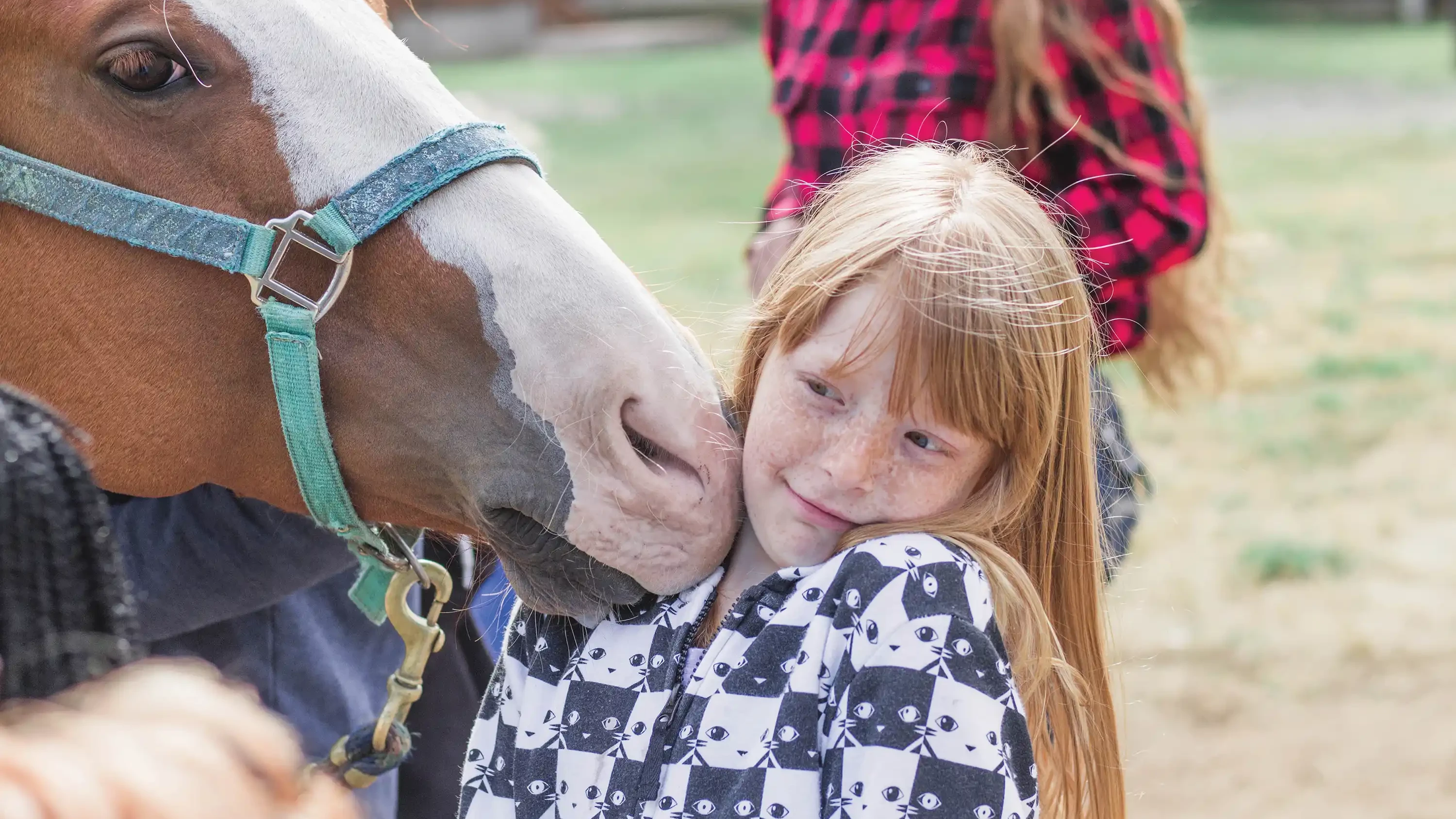 CRISTA Camps Day Camp - Girl Loving Horse