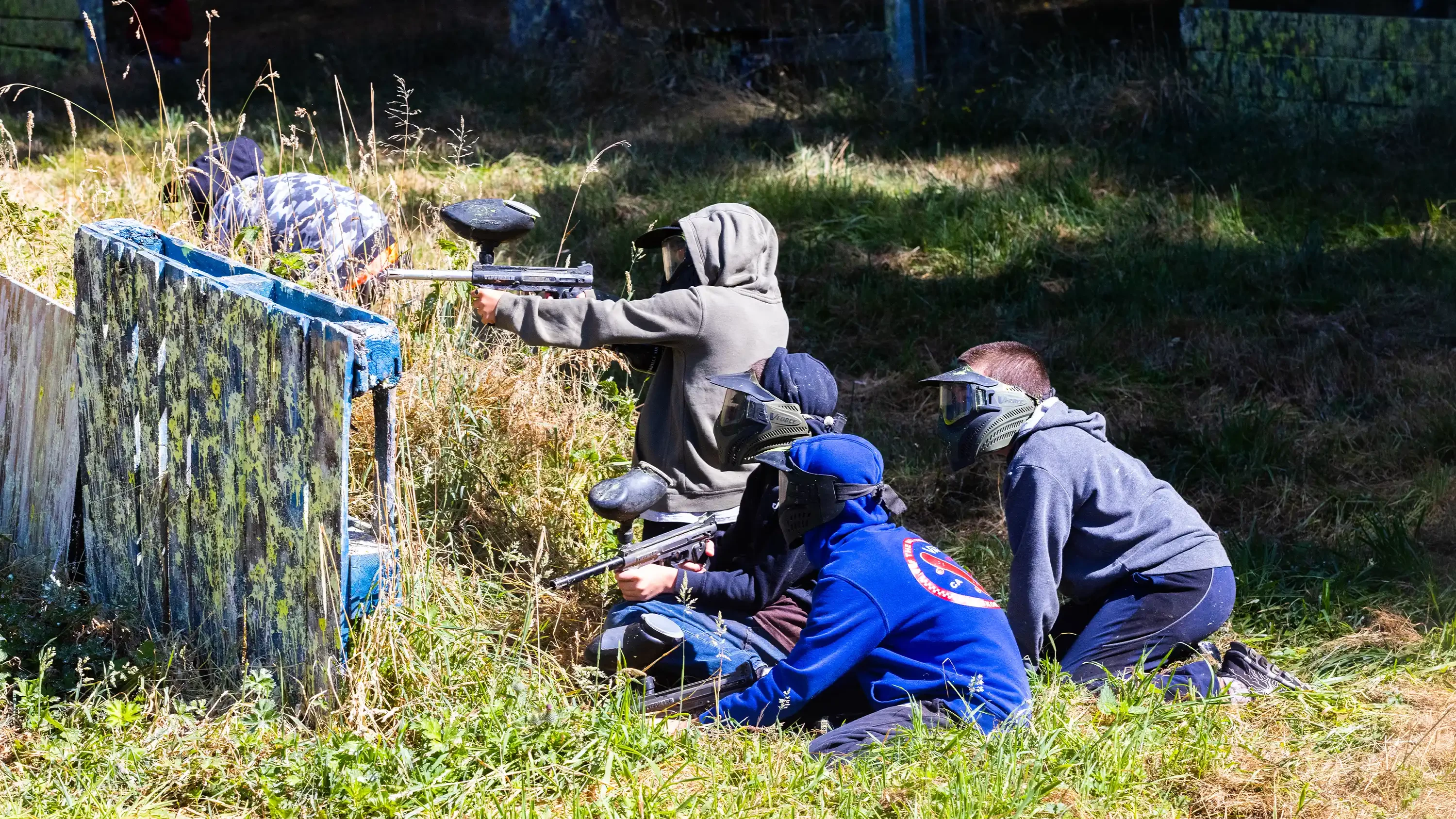 CRISTA Camps Summer Camp Paintball activity image