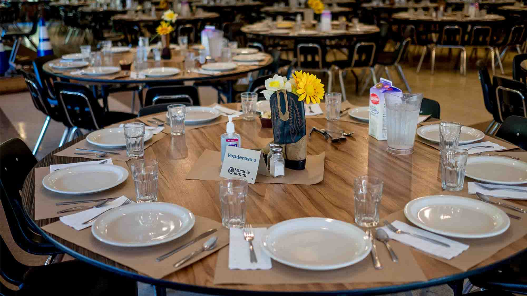Miracle Ranch Accommodations - Dining Hall