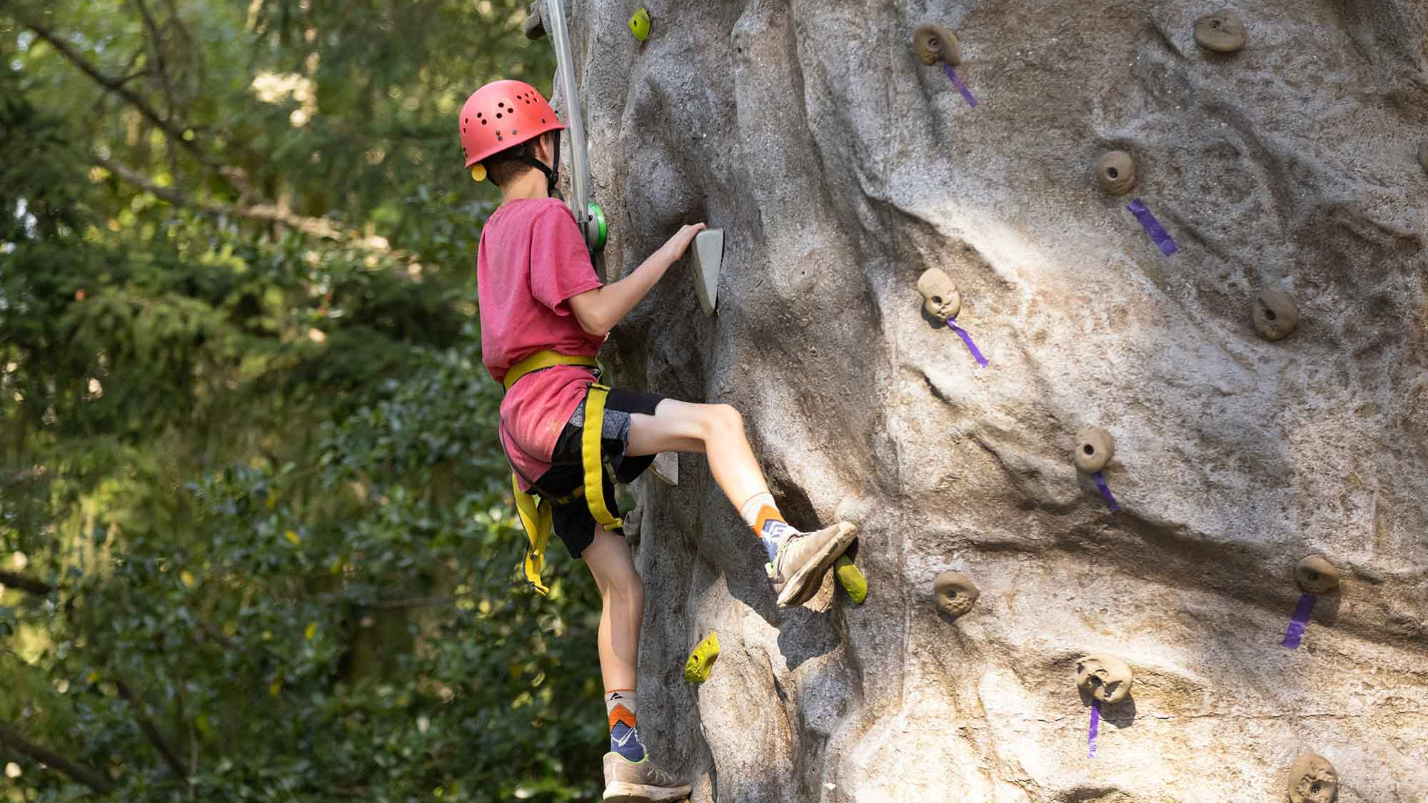 CRISTA Camps Activities - Rock Climbing