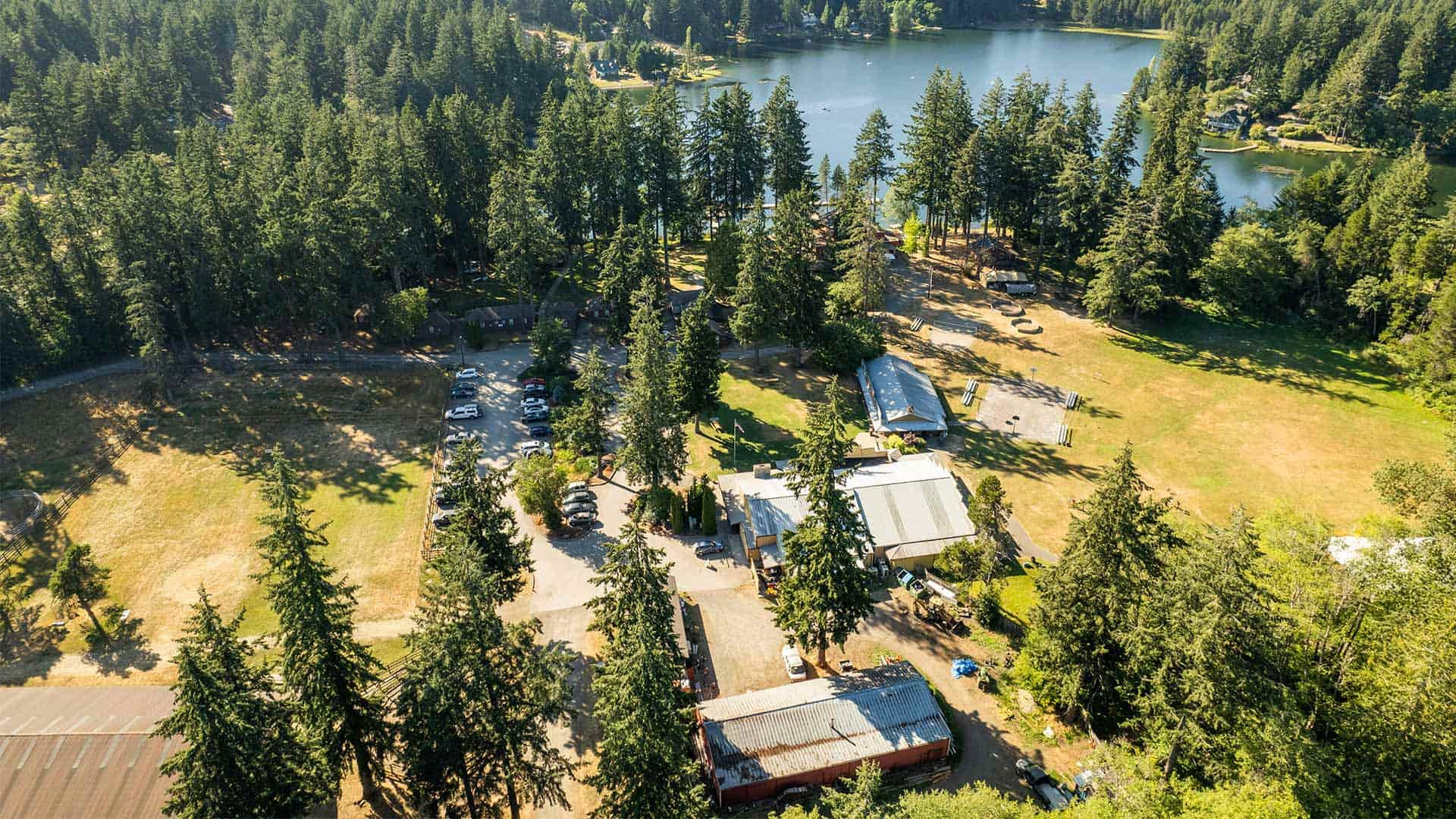 CRISTA Camps at Miracle Ranch-  About - Drone View of Miracle Ranch
